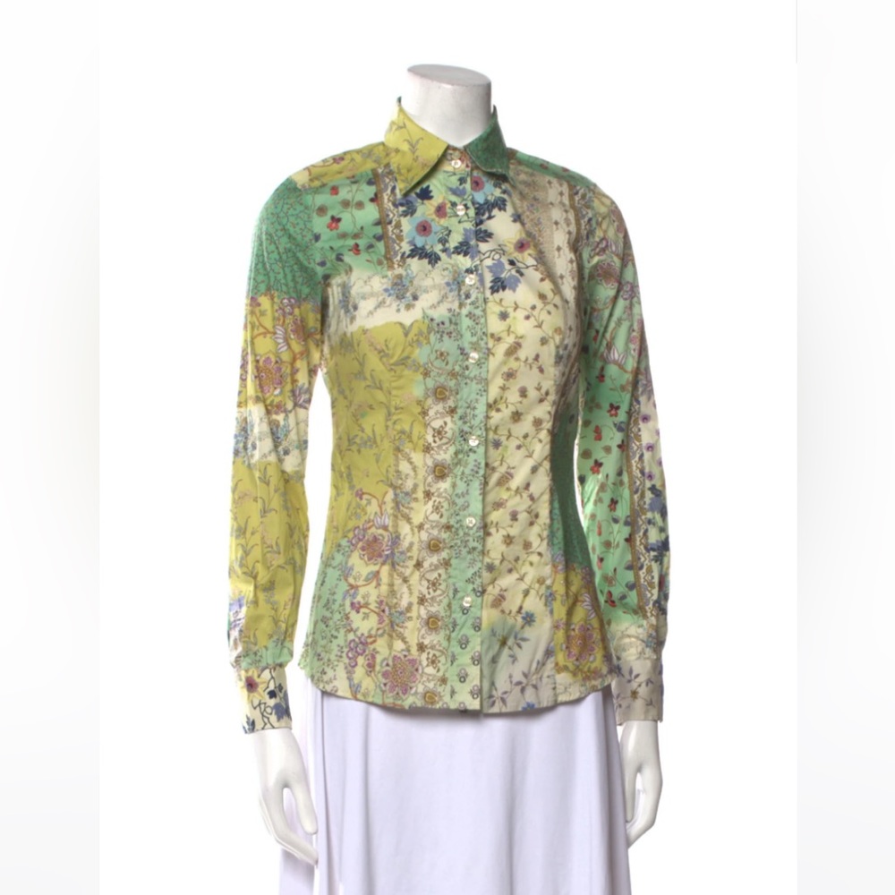 Etro floral blouse